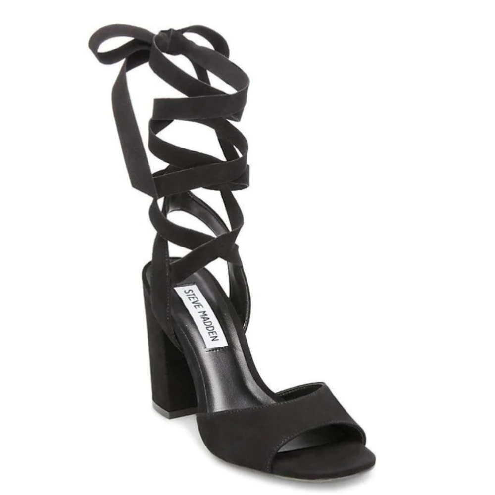 Steve Madden Kenny Lace up block heel sandal